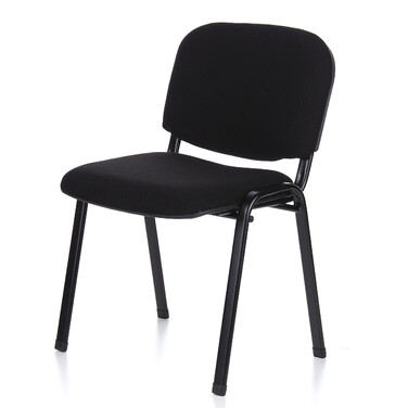 Крісло для відвідувачів / Конференційний стіл / Стільниця XT 600, набір 4 шт., чорний / чорний hjh OFFICE