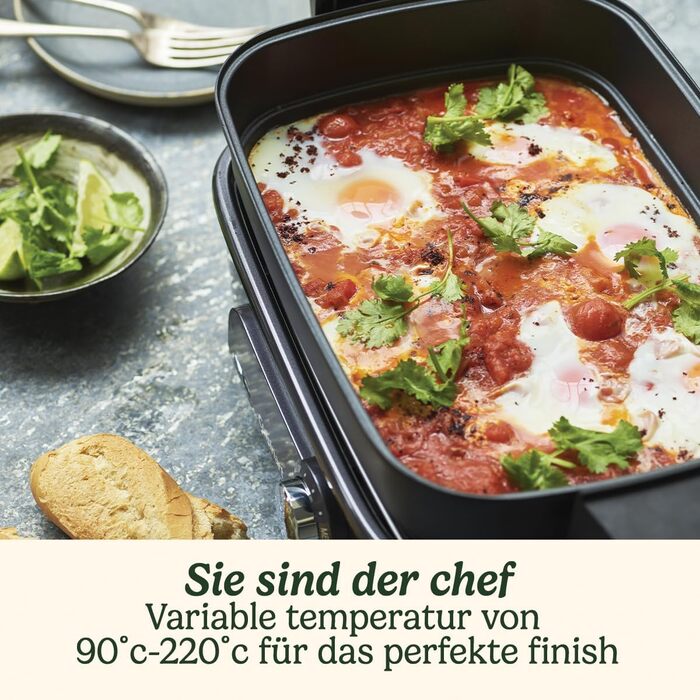 Мультиварка Cuisinart Cook In 5 in 1: гриль, тушкування, приготування на пару, варіння та приготування в мультиварці | Нержавіюча сталь, антипригарне покриття, сталеві пластини та сковороди