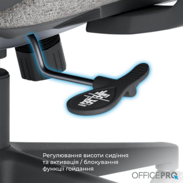 Крісло офісне OfficePro Wave OC599-B-DG-DG