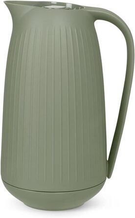 Термос Kähler Isolierkanne 1,0 л Hammershøi для чаю та кави, білий (1 л, зелений)
