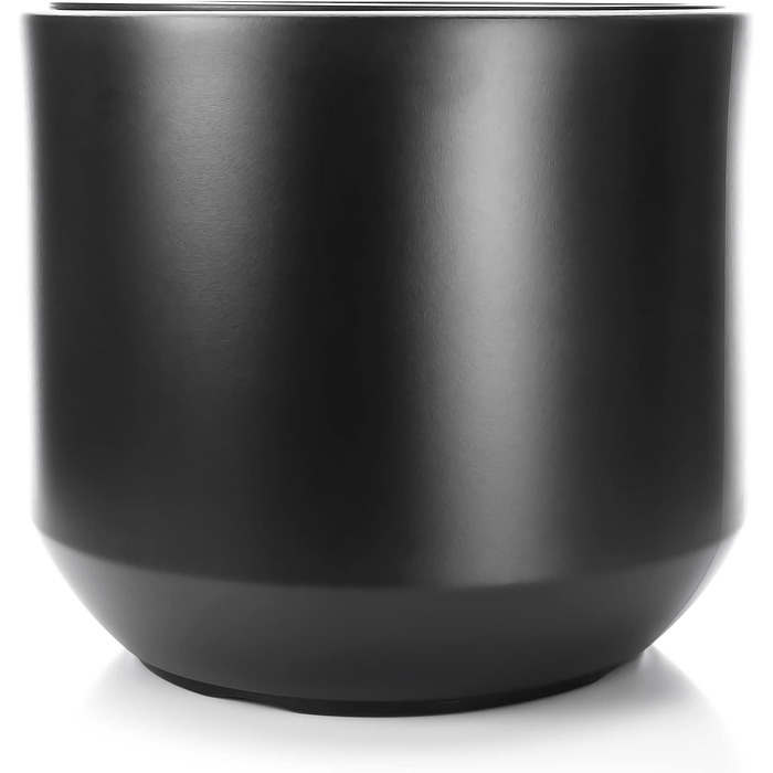 Великий квітковий горщик BigDean, anthracite, ø 58 см з знімним внутрішнім горщиком - стійкий до погодних умов, з міцного пластику, для дому та саду