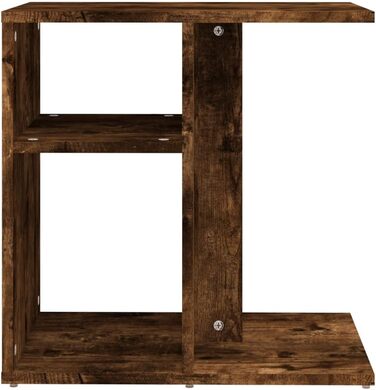 Журнальний столик з місцем для зберігання Журнальний столик Стіл для вітальні Журнальний столик Журнальний столик Стіл для чаю Стіл для вітальні 50x30x50см Інженерна деревина (копчений дуб)