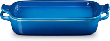 Форма для запікання Le Creuset прямокутна зі скляною кришкою, 3 л, вишневий (Марсель)