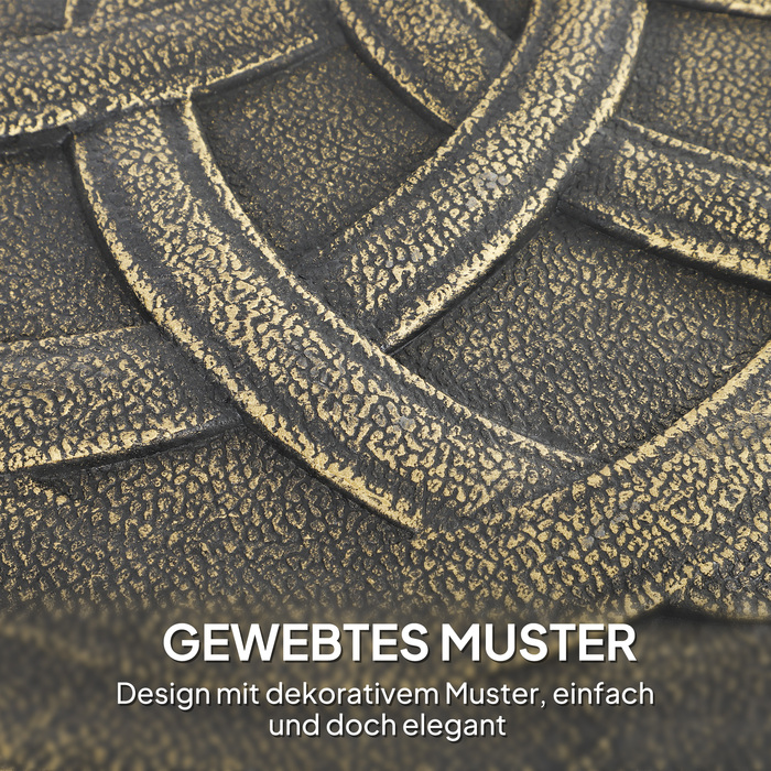 Підставка для парасольки з бетону, мобільна підставка для парасольки на колесах, кругла стійка для парасольки діаметром 32/38/48 мм