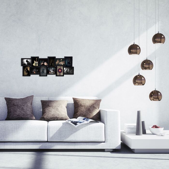 Рамка для фотографій Relaxdays для колажу на 12 фото