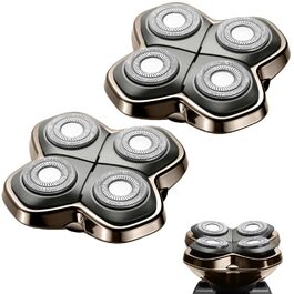 Запасні леза для голилки PRO 4, сумісні зі Skull Pitbull, Butterfly Kiss Pro та Palm, бритва для гоління голови чоловіча (2 шт.)