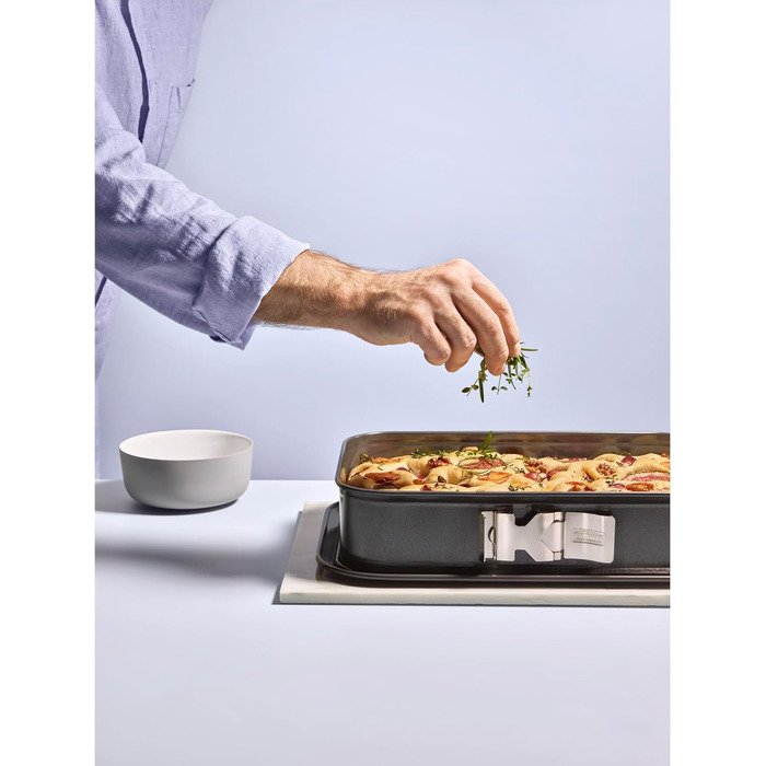 Форма для випічки Kaiser La Forme Plus прямокутна 35 x 24 см з емальованим дном, антипригарне покриття, для торту, тирамісу