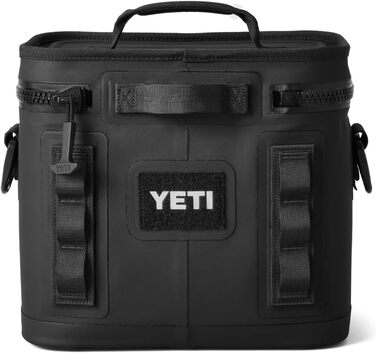 Сумка-холодильник YETI Hopper Flip 8, чорна: портативна, ізольована, рюкзак