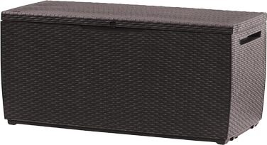 Ящик для зберігання Keter Capri 305л коричневий, водонепроникний, для саду та тераси