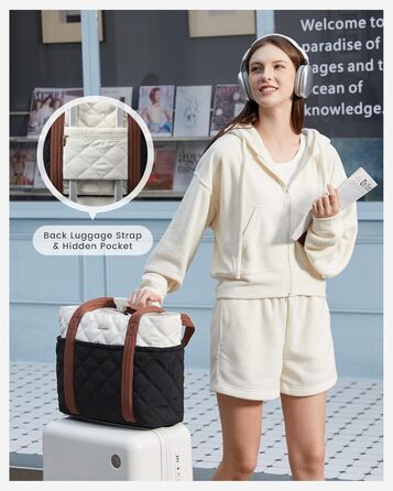 Сумка LOVEVOOK Shopper: містка, легка, з відділенням для ноутбука 15.6