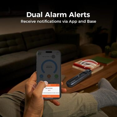 Бездротовий термометр для м'яса - Smart Bluetooth, ±1°C, водонепроникний IP67, 24 год роботи, 250м, для духовки, BBQ, Smoker, фритюрниці