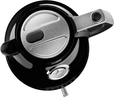 Електричний чайник KitchenAid 1.5L з регулюванням температури, фільтром від накипу та індикатором (Onyx Black)