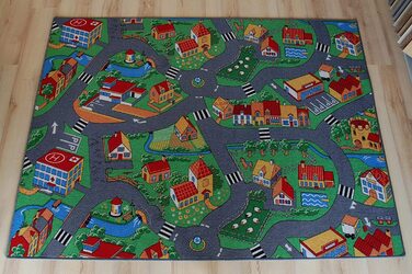Дитячий ігровий  килимок Janning Little Village Farm Village 150 х 200 см
