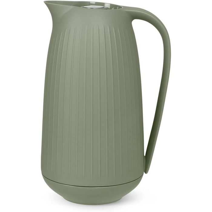 Термос Kähler Isolierkanne 1,0 л Hammershøi для чаю та кави, білий (1 л, зелений)