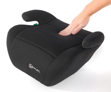 Підвищувач для автокрісла babyGO Sitzerhöhung Booster, I-Size, 125-150 см, чорний