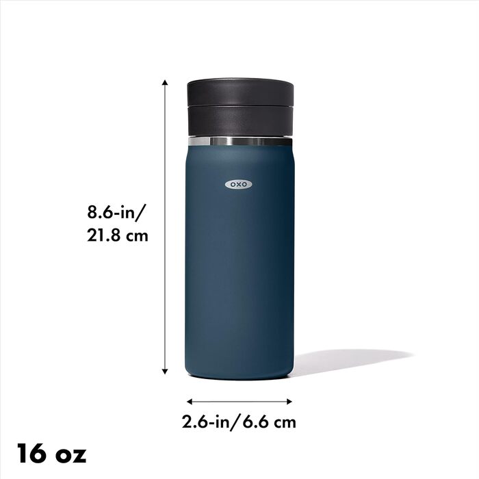 Термокружка OXO Good Grips 16oz Eclipse - стильна та зручна термокружка