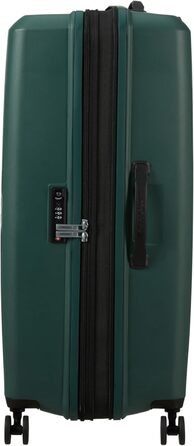 Валіза American Tourister Aerostep Spinner L, розширювана, 77 см, 101.5/109 л, зелена (Dark Forest)