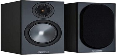 Монітор Audio Bronze 50 6G Black Компактна пара динаміків Царствений 2-сторонній 8 Ом 80 Вт Пасивний