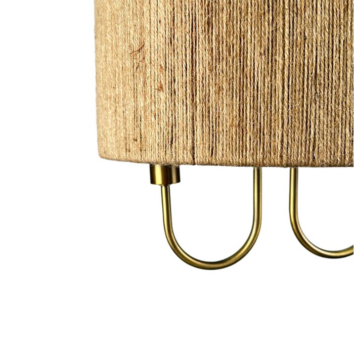 Relaxdays Дволампова стельова лампа