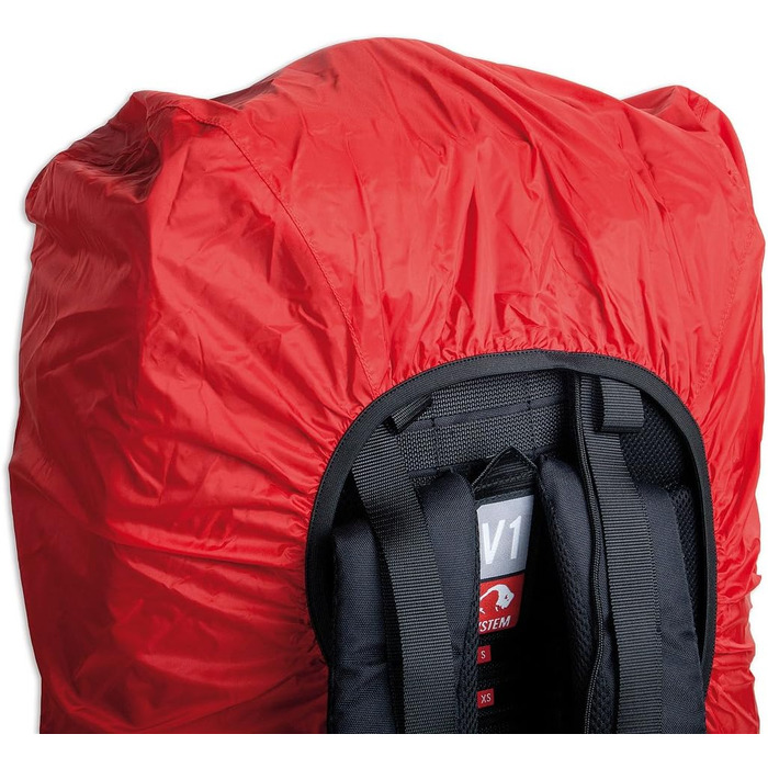 Водонепроникний дощовик для рюкзаків - Невеликий розмір рюкзака - Зі шнурком і стопором для шнура - Включає сумку для речей L (55-70 літрів) червоний