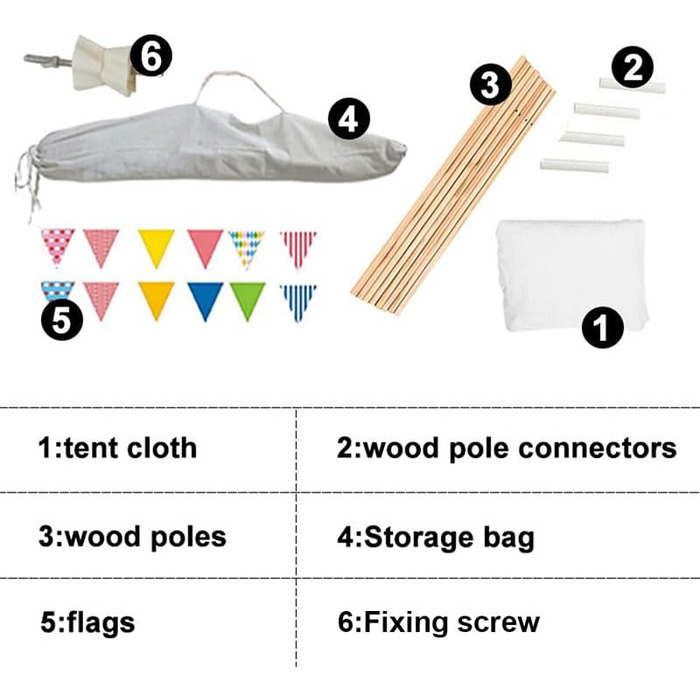 Camiraft Тipi намет для дітей сірого кольору, класичний індійський намет-іграшка для хлопчиків та дівчаток, бавовняний намет-іграшка з сумкою, складаний дитячий домік для гри в приміщенні та на вулиці