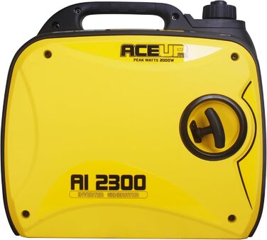 Бензиновий генератор Aceup Energy Inverter 3400W з інвертором, 230V/12V, USB, цифровий дисплей, 4-тактний, 23кг. Для дому, кемпінгу, відпочинку на природі.