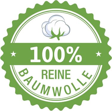 Бавовняна ковдра Ibena Bergamo 150x200 см - м'яка ковдра монохромна з органічної бавовни, високої якості бренду Made in Germany (150 x 200 см, White)