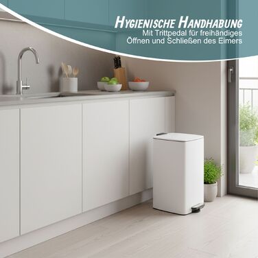 Відро для сміття Relaxdays, 30 літрів