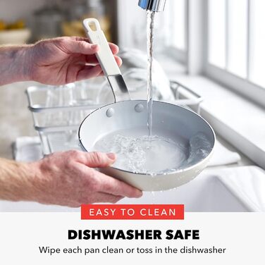 Набір посуду GreenPan x Bobby Flay 13 предметів: професійний алюміній, антипригарне покриття Ceramic, індукційний, безпечний для здоров'я