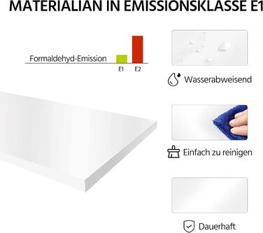 Тумба приліжкова Yaheetech 2 шт. з 2 висувними ящиками, металеві ніжки, 40x50x57 см, Біла