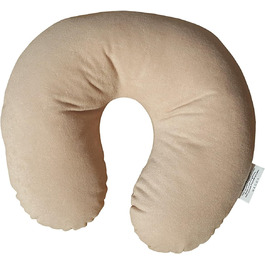 Подушка для шиї Natalia travel pillow - Ідеально підходить для подорожей та відпочинку, Ергономічний дизайн, Бежевий колір, що миється