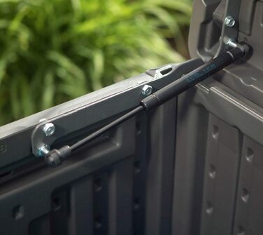 Садовий ящик для зберігання LIFETIME 60089, 127x64x67 см, коричневий, UV100, вологостійкий