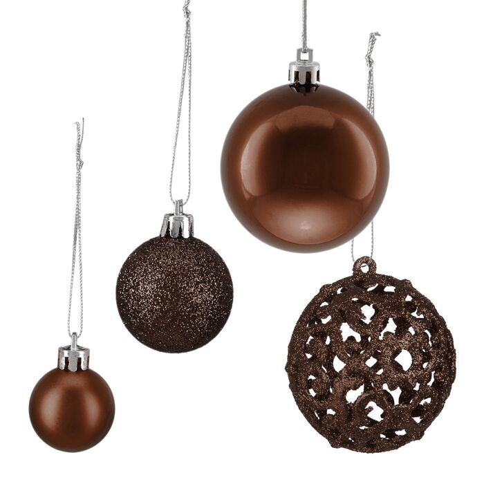 Набір новорічних кулічок Relaxdays (150 штук)