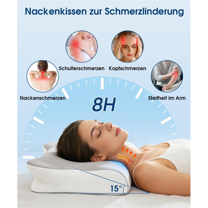 Ортопедична подушка для шиї 