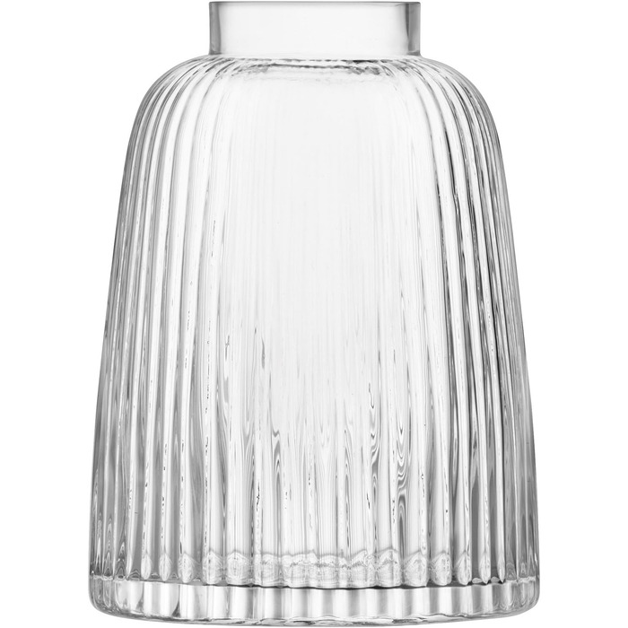 Ваза LSA Pleat, скляна, висота 26 см