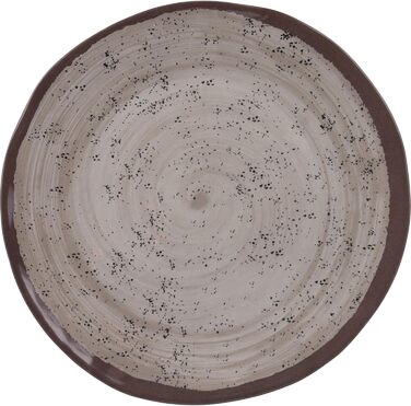 Набір посуду Bo-Camp Halo з меламіну для кемпінгу, подорожей та пікніків, колір тауп