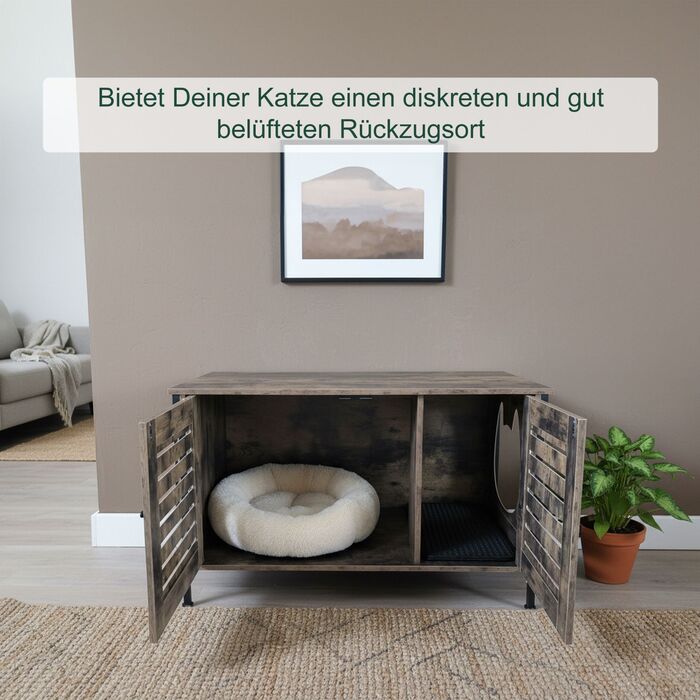 Шафка Relaxdays для котячого туалету