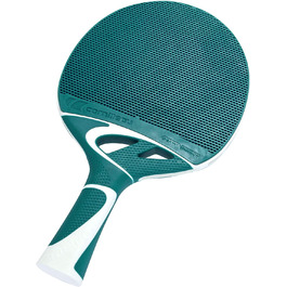 Ракетка для настільного тенісу Cornilleau Tacteo 50, виготовлена з композитного матеріалу, універсальна, бірюзового кольору