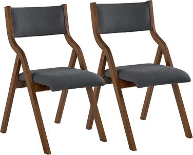 Кухонні стільці Ball & Cast 2 шт., сучасний дизайн, з металевими ніжками (темно-сірий)