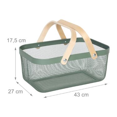 Корзина з ручками та квадратним дном від Relaxdays