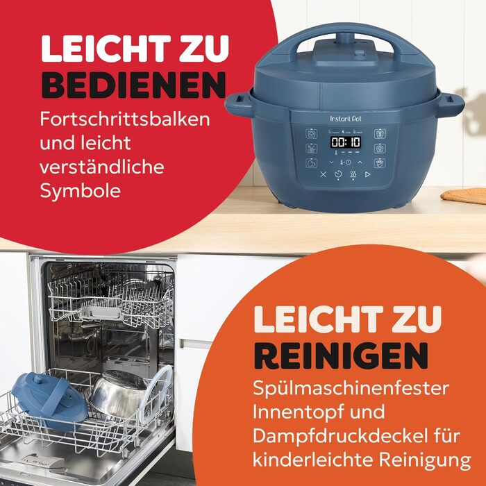 Мультиварка Instant Pot 5.7L 7-в-1 Smart Cooker – мультиповарня, рисоварка, сковорода, йогуртниця, пароварка, підігрівач їжі