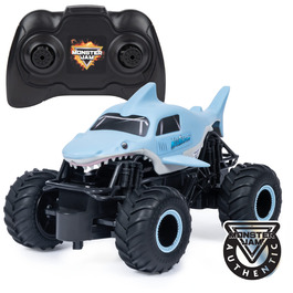 Monster Jam Megalodon RC – Радіокерований позашляховик-трюкач у вигляді акули, масштаб 1:24, від 3 років