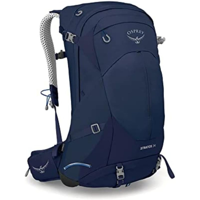 Чоловічий туристичний рюкзак Osprey Stratos 34 (Stratos 34 Cetacean Blue O/S)