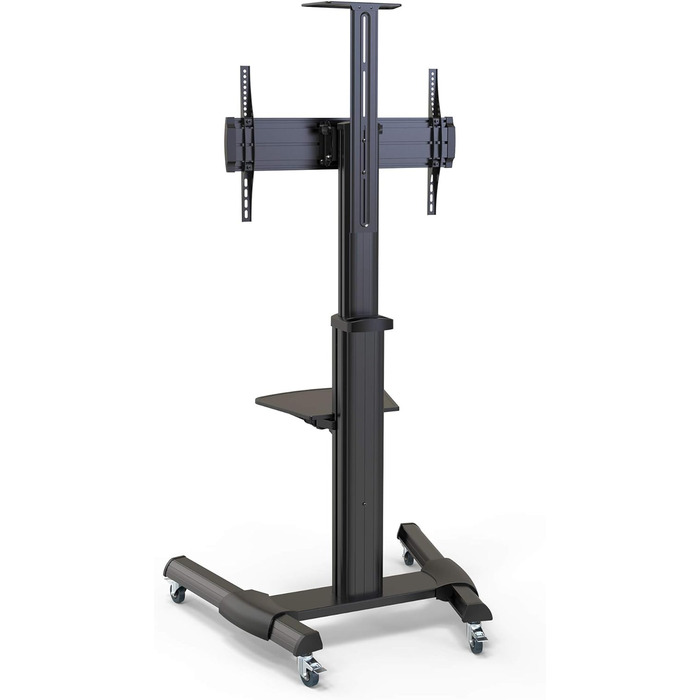Підставка для телевізора Conecto TV Stand з роликами, регульована по висоті, поворотна, 37-70 дюймів, чорна, модель LM-FS02G