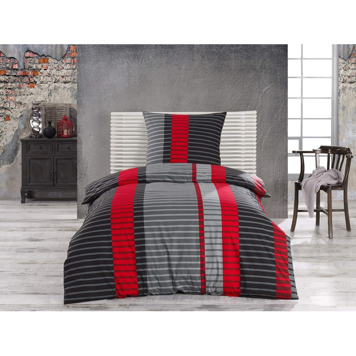 Комплект постільної білизни 200x200 з бавовни – набір постільної білизни на всі сезони, м'який та дихаючий, простирадло та наволочки 80x80 см на блискавці, колір Petrol (Вітер Рота, 155x220 см (2-кільний))