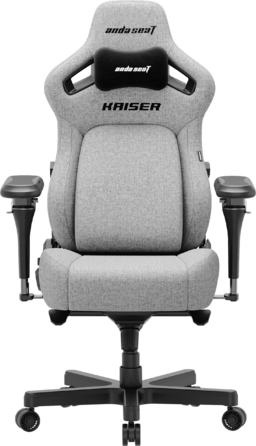 Крісло ігрове Anda Seat Kaiser 4 V2 Size XL Gray Fabric