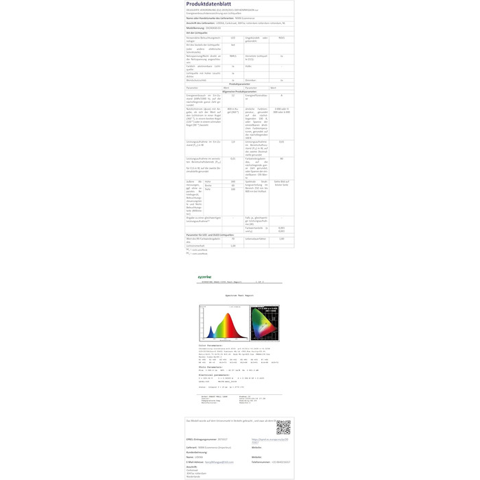 Торшер HANDSONIC RGBIC LED, 140 см, з можливістю затемнення, 16 мільйонів кольорів, з керуванням через додаток, освітлення 180