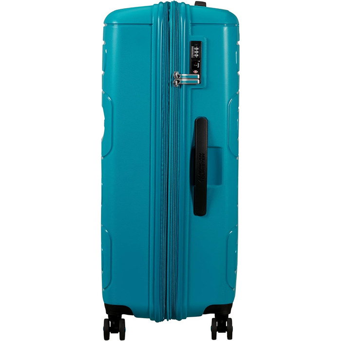 Валіза та візки American Tourister Sunside, L (77 см - 106/118 л) бірюзовий (повністю бірюзовий)