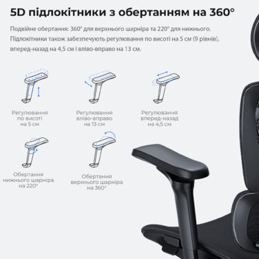 Крісло ігрове Anda Seat X-Air Pro Size XL Mesh Space Black