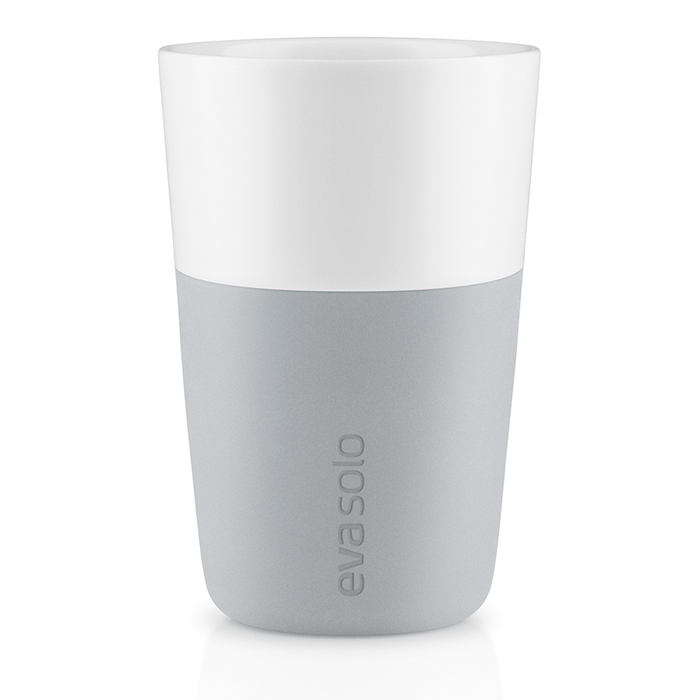 Набір чашок для латте 360 мл світло-сірий Caffe Latte Eva Solo